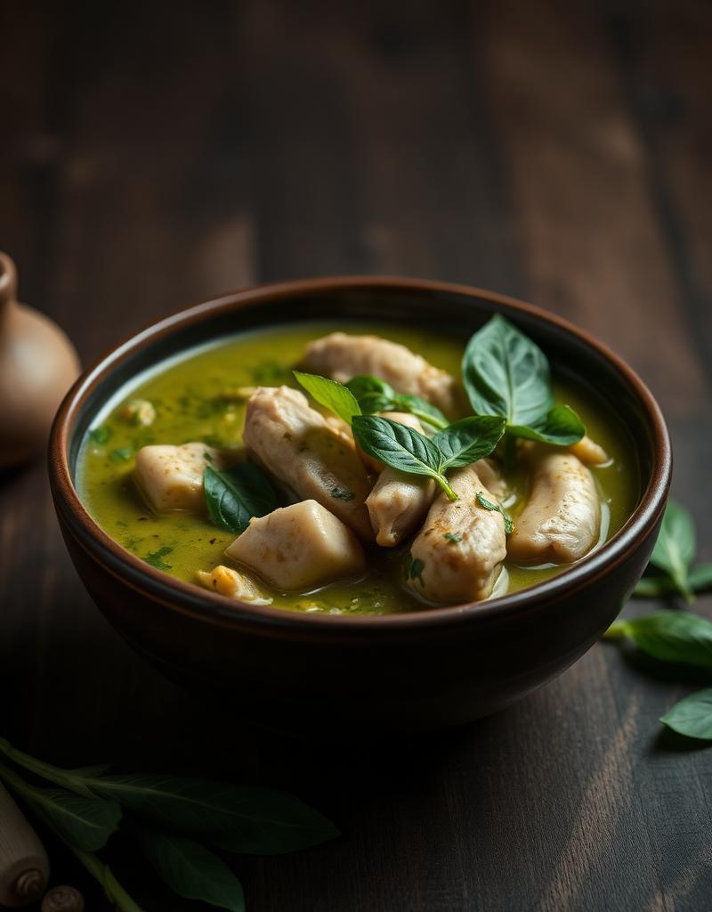 Classic Thai green curry